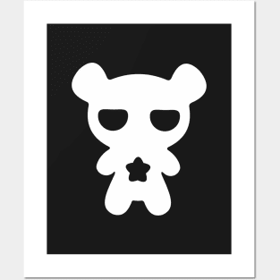 Lazy White Bear Posters and Art